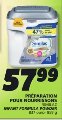 IGA SIMILAC INFANT FORMULA POWDER offer