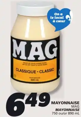 IGA MAG MAYONNAISE offer