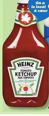IGA HEINZ KETCHUP OR MAYONNAISE offer