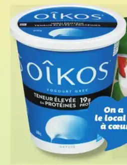 IGA OÎKOS GREEK YOGURT offer