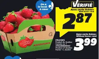 IGA STRAWBERRIES offer