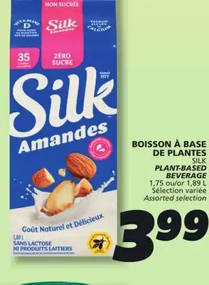 IGA SILK PLANT-BASED BEVERAGE offer