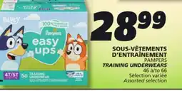 IGA PAMPERS TRAINING UNDERWEARS offer