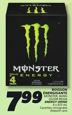 IGA MONSTER ENERGY DRINK offer