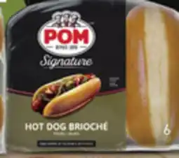 IGA POM SIGNATURE HOT-DOG BUNS offer