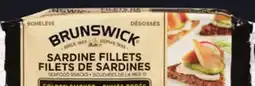 IGA BRUNSWICK SARDINE FILLETS, FLAVOURED, WHOLE OR SKIPJACK LIGHT TUNA OR SALMON SALAD offer