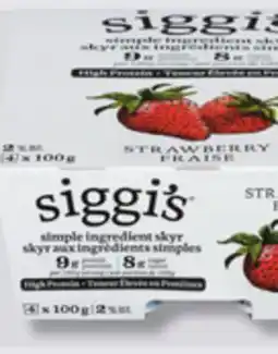 IGA SIGGI'S SKYR YOGURT offer