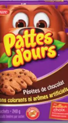 IGA DARE PATTES D'OURS COOKIES offer