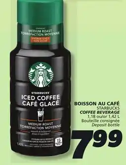 IGA STARBUCKS COFFEE BEVERAGE offer