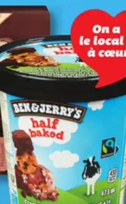 IGA BEN & JERRY'S ICE CREAM offer