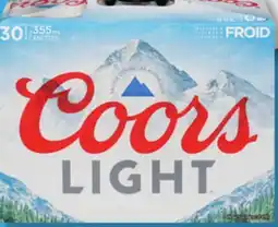 IGA COORS LIGHT BEER offer
