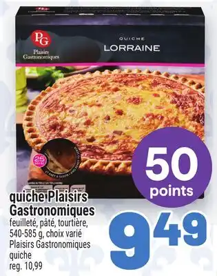 Metro QUICHE PLAISIRS GASTRONOMIQUES | PLAISIRS GASTRONOMIQUES QUICHE offer