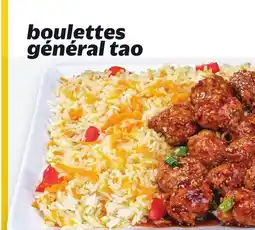 Metro BOULETTES GÉNÉRAL TAO offer
