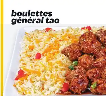 Metro BOULETTES GÉNÉRAL TAO offer
