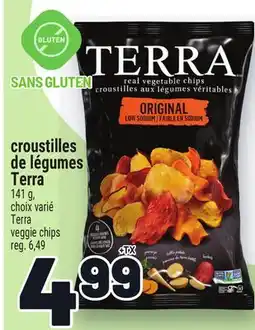 Metro CROUSTILLES DE LÉGUMES TERRA | TERRA VEGGIE CHIPS offer