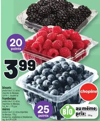 Metro BLEUETS | BLUEBERRIES offer