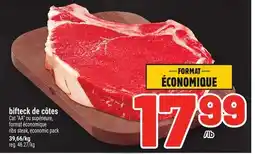 Metro BIFTECK DE CÔTES | RIBS STEAK, ECONOMIC PACK offer