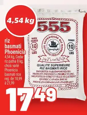 Metro RIZ BASMATI PHOENICIA | PHOENICIA BASMATI RICE offer