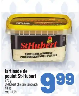 Metro TARTINADE DE POULET ST-HUBERT | ST-HUBERT CHICKEN SANDWICH FILLING offer
