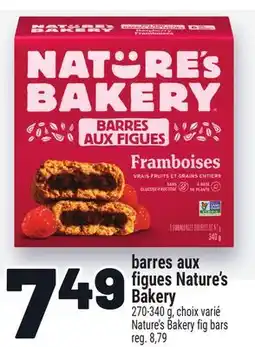 Metro BARRES AUX FIGUES NATURE'S BAKERY | NATURE'S BAKERY FIG BARS offer