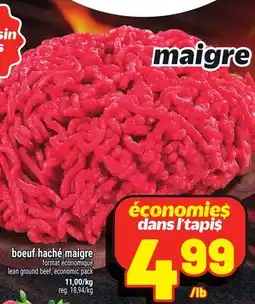 Metro BOEUF HACHÉ MAIGRE | LEAN GROUND BEEF offer