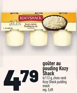 Metro GOÛTER AU POUDING KOZY SHACK | KOZY SHACK PUDDING SNACK offer