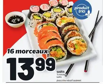 Metro SUSHIS offer