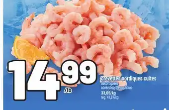 Metro CREVETTES NORDIQUES CUITES | COOKED NORTHERN SHRIMP offer