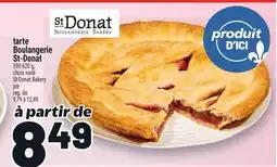 Metro TARTE BOULANGERIE ST-DONAT | ST-DONAT BAKERY offer