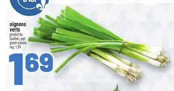 Metro OIGNONS VERTS | GREEN ONIONS offer