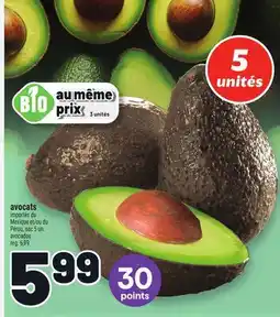 Metro AVOCATS | AVOCADOS offer