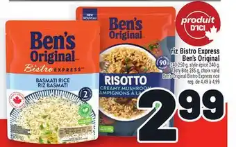 Metro RIZ BISTRO EXPRESS BEN'S ORIGINAL | BEN'S ORIGINAL BISTRO EXPRESS RICE offer