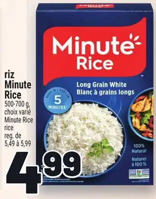 Metro RIZ MINUTE RICE | MINUTE RICE RICE offer