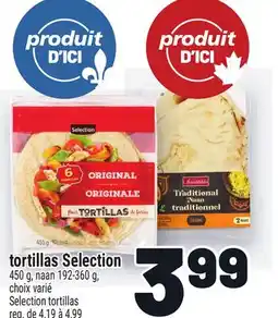 Metro TORTILLAS SELECTION | SELECTION TORTILLAS offer