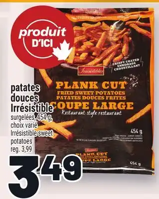Metro PATATES DOUCES IRRÉSISTIBLE | IRRÉSISTIBLE SWEET POTATOES offer