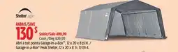Canadian Tire ShelterLogic Garage-in-a-Box Peak Shelter offer