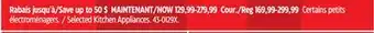 Canadian Tire Ninja Selected Kitchen Appliances offer