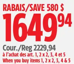 Canadian Tire MASTERCRAFT offer