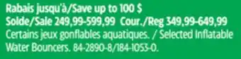 Canadian Tire Little Tikes Selected Inflatable Water Bouncers offer
