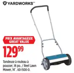 Canadian Tire Yardworks Reel Lawn Mower offer