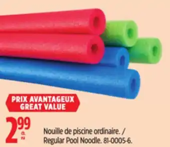 Canadian Tire Regular Pool Noodle offer