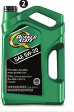 Canadian Tire Quaker State Conventional Engine Oil offer