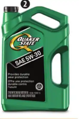 Canadian Tire Quaker State Conventional Engine Oil offer