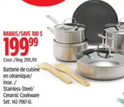 Canadian Tire Greenpan Ceramic Cookware Set offer
