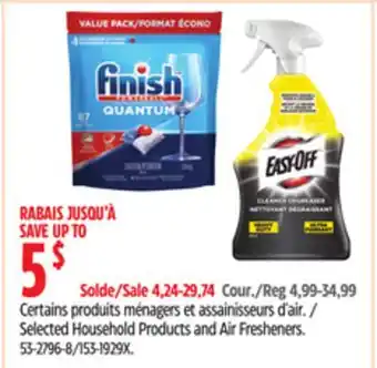 Canadian Tire Lysol Selected Household Products and Air Fresheners offer
