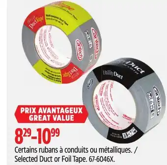 Canadian Tire Duck TAPE Selected Duct or Foil Tape offer