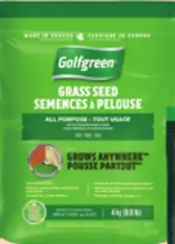 Canadian Tire Golfgreen All-Purpose Grass Seed offer