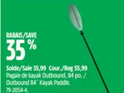 Canadian Tire Outbound 84˝ Kayak Paddle offer