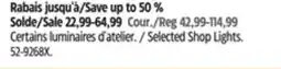 Canadian Tire Noma Selected Shop Lights offer