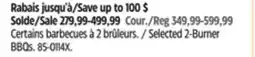Canadian Tire Vermont Castings Selected 2-Burner BBQs offer
